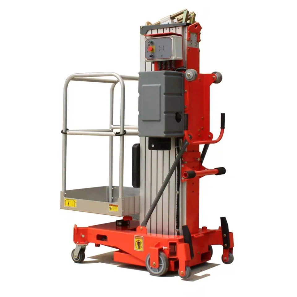 Однощоглова підйомна платформа з алюмінієвого сплаву